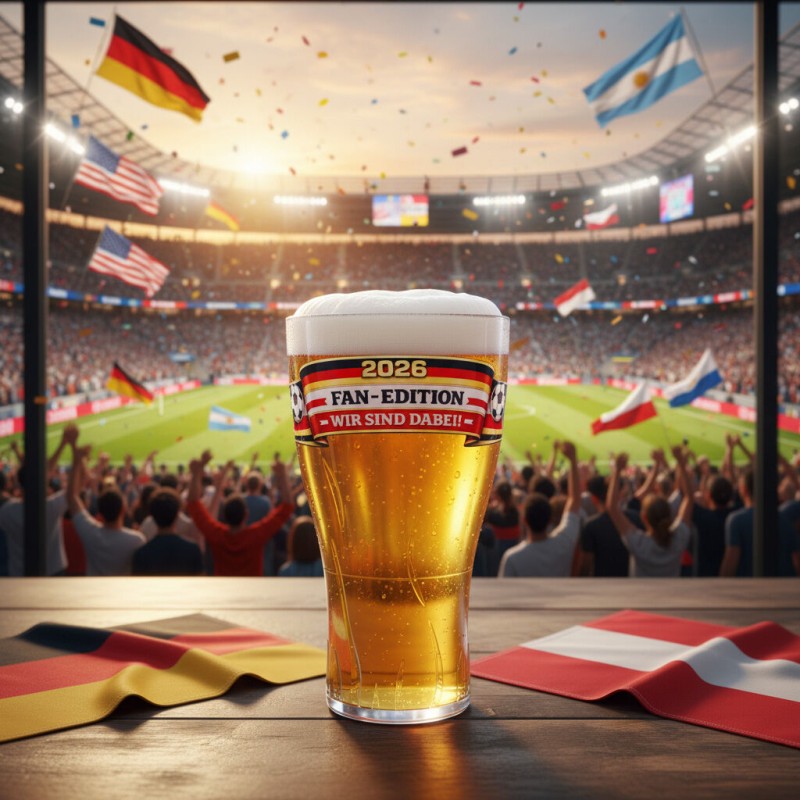 Deutschland Fußball Fanbecher 2026 0,5l Mehrwegbecher