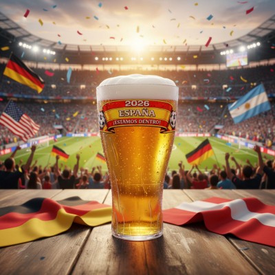 Spain Football Fan Cup 2026 0.5l Reusable Cup