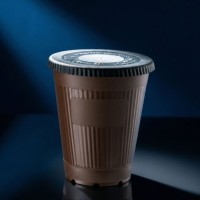 Reusable lid, 80 mm diameter, black