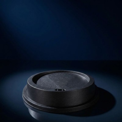 Reusable lid, 80 mm diameter, with drinking opening