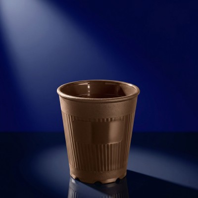 Coffee to go cup 0.1l PP brown